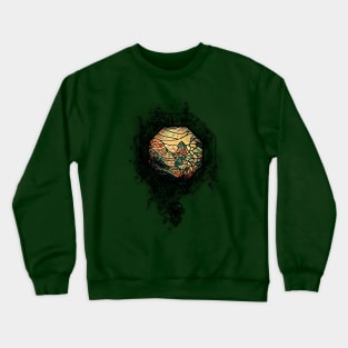 Relic • Black Mold Stained Glass Crewneck Sweatshirt